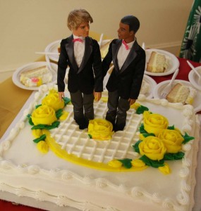Gay Wedding Cake