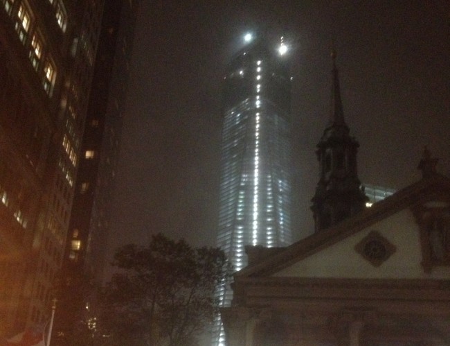 Wind Screams Through 1 World Trade Center