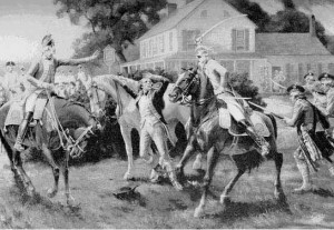 The capture of General Nathaniel Woodhull