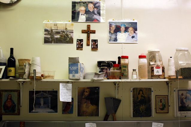 A shrine to Italian Catholic roots.